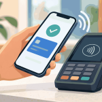 Contactless payment using a smartphone at a payment terminal