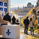 Quebec voters and people looking at homes for sale