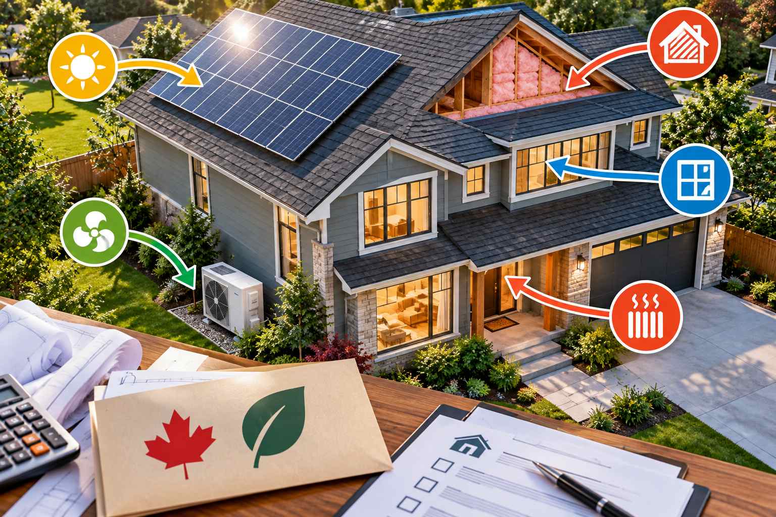 Home energy efficiency renovations